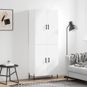 Tall white plywood sideboard 69.5x34x180 cm by vidaXL, Sideboards - Ref: Foro24-3195683, Price: 156,63 €, Discount: %