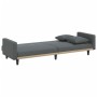 Sofá cama con cojines tela gris oscuro de vidaXL, Sofás - Ref: Foro24-351876, Precio: 254,73 €, Descuento: %