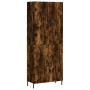 Tall smoked oak plywood sideboard 69.5x34x180 cm by vidaXL, Sideboards - Ref: Foro24-3195688, Price: 144,91 €, Discount: %