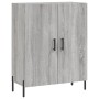 Aparador alto madera contrachapada gris sonoma 69,5x34x180 cm de vidaXL, Aparadores - Ref: Foro24-3195689, Precio: 149,85 €, ...