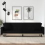 Sofa bed with black fabric cushions by vidaXL, Sofas - Ref: Foro24-351877, Price: 254,73 €, Discount: %