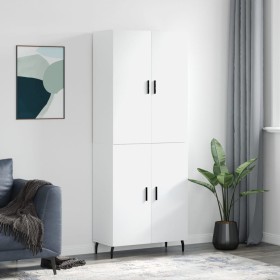 High glossy white plywood sideboard 69.5x34x180 cm by vidaXL, Sideboards - Ref: Foro24-3195693, Price: 162,01 €, Discount: %