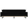 Sofa bed with black fabric cushions by vidaXL, Sofas - Ref: Foro24-351877, Price: 254,73 €, Discount: %