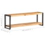 TV-Schrank aus massivem Akazienholz, 120 x 30 x 40 cm von vidaXL, TV-Möbel - Ref: Foro24-320680, Preis: 115,97 €, Rabatt: %