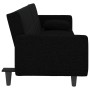 Sofa bed with black fabric cushions by vidaXL, Sofas - Ref: Foro24-351877, Price: 254,73 €, Discount: %