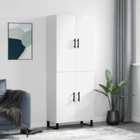 Tall white plywood sideboard 69.5x34x180 cm by vidaXL, Sideboards - Ref: Foro24-3195699, Price: 167,05 €, Discount: %