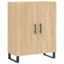 High oak-colored plywood sideboard 69.5x34x180 cm by vidaXL, Sideboards - Ref: Foro24-3195702, Price: 168,78 €, Discount: %