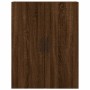 Aparador alto madera contrachapada marrón roble 69,5x34x180 cm de vidaXL, Aparadores - Ref: Foro24-3195706, Precio: 162,99 €,...