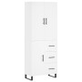 Tall white plywood sideboard 69.5x34x180 cm by vidaXL, Sideboards - Ref: Foro24-3195923, Price: 170,85 €, Discount: %