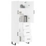 Tall white plywood sideboard 69.5x34x180 cm by vidaXL, Sideboards - Ref: Foro24-3195923, Price: 170,85 €, Discount: %