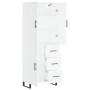 Tall white plywood sideboard 69.5x34x180 cm by vidaXL, Sideboards - Ref: Foro24-3195923, Price: 170,85 €, Discount: %