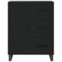 Aparador alto madera contrachapada negro 69,5x34x180 cm de vidaXL, Aparadores - Ref: Foro24-3195924, Precio: 180,99 €, Descue...