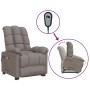 Liftable massage chair taupe gray fabric by vidaXL, Electric massage chairs - Ref: Foro24-3100360, Price: 373,99 €, Discount: %