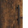 Aparador alto madera contrachapada roble ahumado 69,5x34x180 cm de vidaXL, Aparadores - Ref: Foro24-3195928, Precio: 176,42 €...