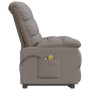 Liftable massage chair taupe gray fabric by vidaXL, Electric massage chairs - Ref: Foro24-3100360, Price: 373,99 €, Discount: %