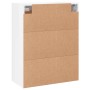 Armarios de pared 2 uds madera de ingeniería blanco brillante de vidaXL, Aparadores - Ref: Foro24-3198035, Precio: 139,03 €, ...