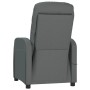 Sillón reclinable eléctrico de tela gris oscuro de vidaXL, Sillones - Ref: Foro24-3073597, Precio: 200,74 €, Descuento: %