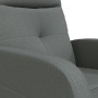 Sillón reclinable eléctrico de tela gris oscuro de vidaXL, Sillones - Ref: Foro24-3073597, Precio: 200,74 €, Descuento: %