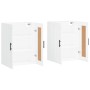 Wall cabinets 2 units engineered wood white by vidaXL, Sideboards - Ref: Foro24-3198041, Price: 124,87 €, Discount: %