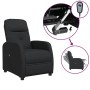 Sillón reclinable eléctrico de tela negro de vidaXL, Sillones - Ref: Foro24-3073598, Precio: 203,87 €, Descuento: %