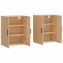 Armarios de pared 2 uds madera de ingeniería roble Sonoma de vidaXL, Aparadores - Ref: Foro24-3198044, Precio: 154,23 €, Desc...