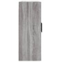 Armarios de pared 2 uds madera de ingeniería gris Sonoma de vidaXL, Aparadores - Ref: Foro24-3198047, Precio: 124,67 €, Descu...