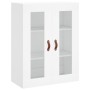 Aparador alto madera contrachapada blanco 69,5x34x180 cm de vidaXL, Aparadores - Ref: Foro24-3198249, Precio: 158,74 €, Descu...