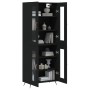 Tall black plywood sideboard 69.5x34x180 cm by vidaXL, Sideboards - Ref: Foro24-3198250, Price: 162,99 €, Discount: %