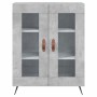 Concrete gray plywood tall sideboard 69.5x34x180 cm by vidaXL, Sideboards - Ref: Foro24-3198253, Price: 157,99 €, Discount: %