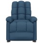 Sillón de masaje elevable de tela azul de vidaXL, Sillones de masaje eléctricos - Ref: Foro24-3100362, Precio: 394,53 €, Desc...