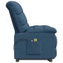 Sillón de masaje elevable de tela azul de vidaXL, Sillones de masaje eléctricos - Ref: Foro24-3100362, Precio: 394,53 €, Desc...