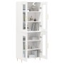 Tall white plywood sideboard 69.5x34x180 cm by vidaXL, Sideboards - Ref: Foro24-3198265, Price: 186,39 €, Discount: %