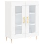 Tall white plywood sideboard 69.5x34x180 cm by vidaXL, Sideboards - Ref: Foro24-3198265, Price: 186,39 €, Discount: %