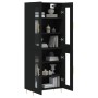 Aparador alto madera contrachapada negro 69,5x34x180 cm de vidaXL, Aparadores - Ref: Foro24-3198266, Precio: 168,99 €, Descue...