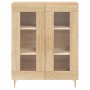 Aparador alto madera contrachapada color roble 69,5x34x180 cm de vidaXL, Aparadores - Ref: Foro24-3198268, Precio: 156,99 €, ...