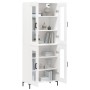 Tall white plywood sideboard 69.5x34x180 cm by vidaXL, Sideboards - Ref: Foro24-3198273, Price: 167,99 €, Discount: %