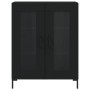 Tall black plywood sideboard 69.5x34x180 cm by vidaXL, Sideboards - Ref: Foro24-3198274, Price: 168,09 €, Discount: %