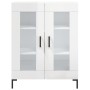 Tall white glossy plywood sideboard 69.5x34x180 cm by vidaXL, Sideboards - Ref: Foro24-3198275, Price: 177,99 €, Discount: %