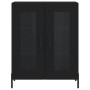 Aparador alto madera contrachapada negro 69,5x34x180 cm de vidaXL, Aparadores - Ref: Foro24-3198282, Precio: 173,74 €, Descue...