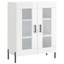 High glossy white plywood sideboard 69.5x34x180 cm by vidaXL, Sideboards - Ref: Foro24-3198283, Price: 185,66 €, Discount: %