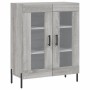 Aparador alto madera contrachapada gris sonoma 69,5x34x180 cm de vidaXL, Aparadores - Ref: Foro24-3198287, Precio: 174,59 €, ...