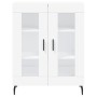 Tall white plywood sideboard 69.5x34x180 cm by vidaXL, Sideboards - Ref: Foro24-3198289, Price: 165,79 €, Discount: %