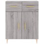 Hohes Sideboard Sonoma graues Sperrholz 69,5x34x180 cm von vidaXL, Sideboards - Ref: Foro24-3198527, Preis: 165,56 €, Rabatt: %