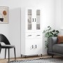 Tall white plywood sideboard 69.5x34x180 cm by vidaXL, Sideboards - Ref: Foro24-3198529, Price: 172,28 €, Discount: %