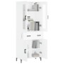 Tall white plywood sideboard 69.5x34x180 cm by vidaXL, Sideboards - Ref: Foro24-3198529, Price: 172,28 €, Discount: %