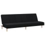 Sofá cama de tela negro de vidaXL, Sofás - Ref: Foro24-351883, Precio: 220,28 €, Descuento: %