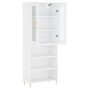 Tall white plywood sideboard 69.5x34x180 cm by vidaXL, Sideboards - Ref: Foro24-3198713, Price: 154,06 €, Discount: %