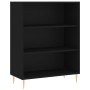 Tall black plywood sideboard 69.5x34x180 cm by vidaXL, Sideboards - Ref: Foro24-3198714, Price: 134,76 €, Discount: %