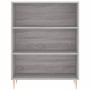 High sideboard sonoma gray plywood 69.5x34x180 cm by vidaXL, Sideboards - Ref: Foro24-3198719, Price: 138,99 €, Discount: %