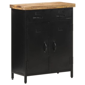 Rough mango wood sideboard 60x30x76 cm by vidaXL, Sideboards - Ref: Foro24-320663, Price: 270,48 €, Discount: %